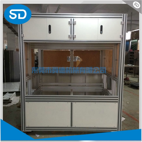 揭秘鋁型材機(jī)架生產(chǎn)核心工藝：擠壓、切割與表面處理技術(shù)